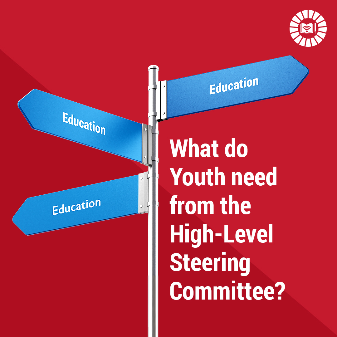 What do Youth need from the High-Level Steering Committee?