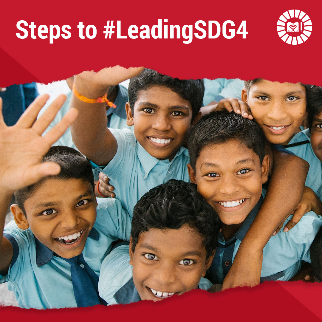 Steps to #LeadingSDG4