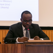 Rwanda, Twagirayezu Gaspard, Minister of State, Primary and Secondary Education, c UNESCO_Fabrice GENTILE 1000px.png