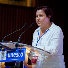 Serbia, Anamarija Viček, State Secretary at the Ministry of Education, c UNESCO_Lily CHAVANCE 1000px.png
