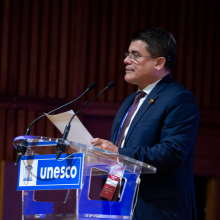 Venezuela, Wuikelman Angel Paredes, Vice minister of Educational Communities, c UNESCO_Lily CHAVANCE 1000px.png