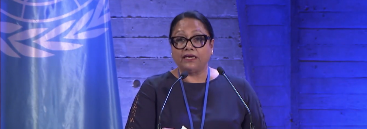 Fiji, Premila Kumar, Minister for Education, Heritage and Arts, Action Track 5 Co-Lead.png