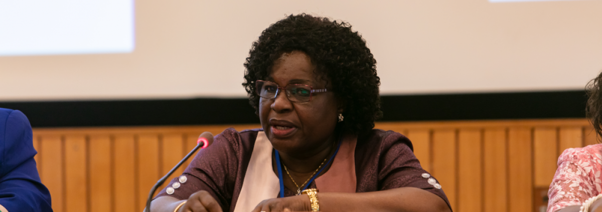 Gambia, Claudiana A. Cole, Minister of Basic and Secondary Education, c UNESCO_Fabrice GENTILE 1000px.png